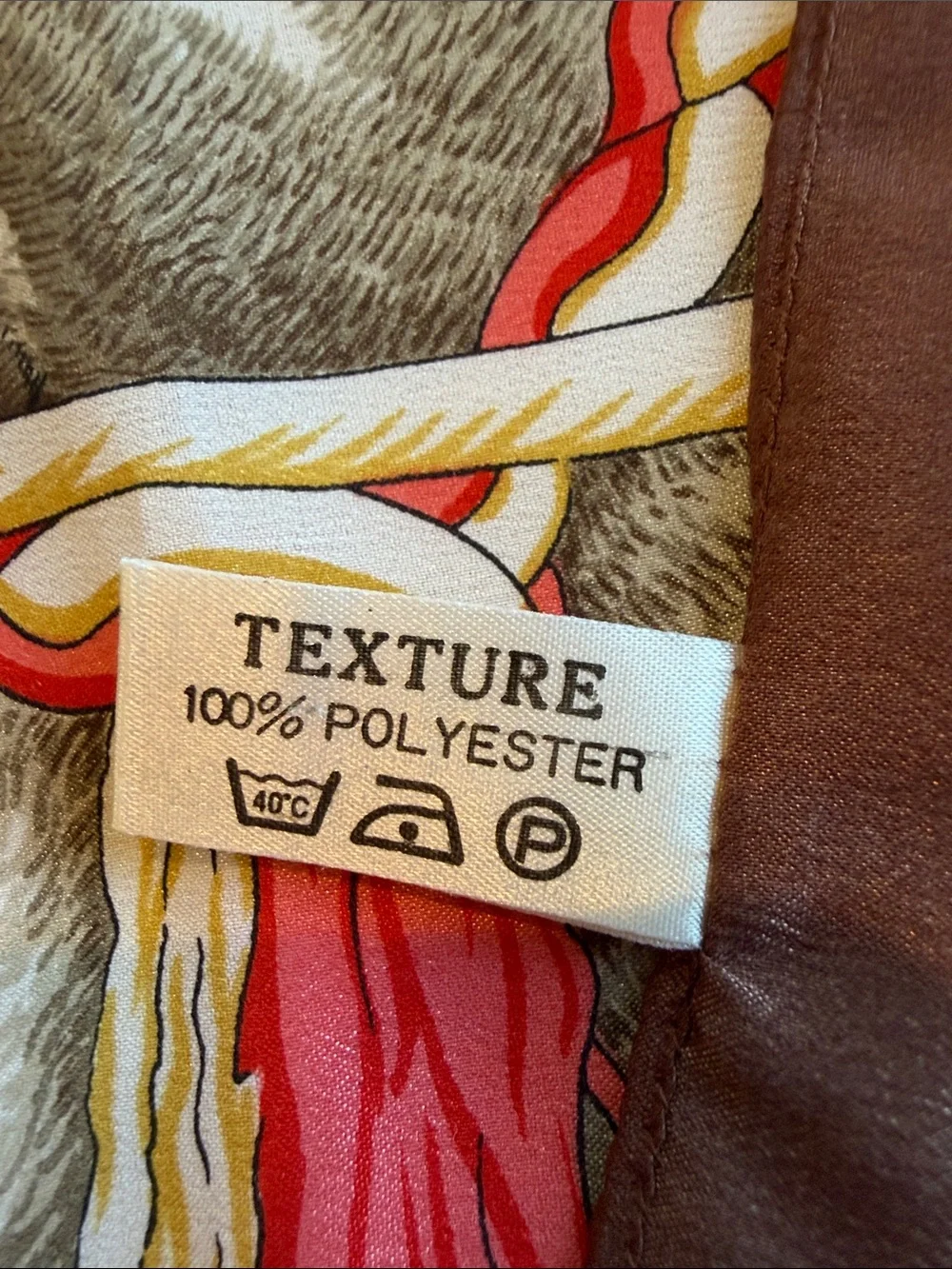 MCM Souvenir Scarf Equestrian Spanish Riding School Vienna Austria